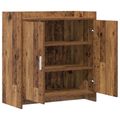 vidaXL Servírovacia skriňa Staré drevo 72 x 36 x 80 cm