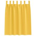vidaXL Záclony na zatemnenie s krúžkami 2 ks Horčicová žltá Polyester