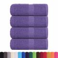 vidaXL Utierky na umývanie FROGN 4 ks fialové 30x30 cm 360 g/m²