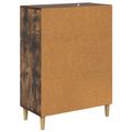vidaXL Zásuvkový kabinet 66 x 34,5 x 90 cm Kompozitné drevo Dymový dub