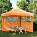 vidaXL Párty stan 292 x 292 x 315 cm Oranžová Oxfordská látka