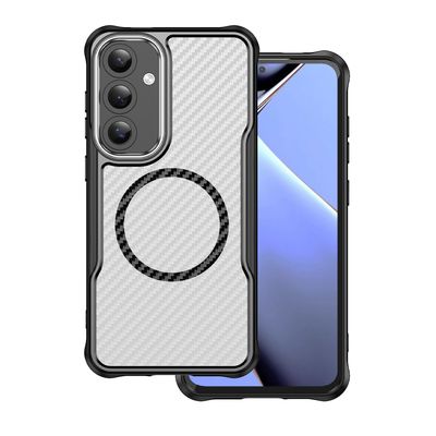 Puzdro Defender Carbon Mag pre Samsung Galaxy S26 Plus čierna