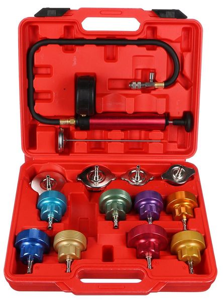 Sada na testovanie chladiaceho systému MECHANIC COOLING TESTER 14, 0-2,5 bar, 14 ks SIXTOL