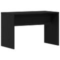 vidaXL Dressing stolička Čierny dub 70 x 35 x 45 cm Kompozitné drevo