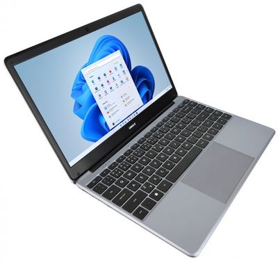 UMAX VisionBook 14WRx/Celeron N4020/4 GB/128 GB EMMC/M.2 SSD SATA slot/14,1" IPS Full HD/W11Pro/Šedý Notebook, Celeron N4020, 4GB LPDDR4, 128GB eMMC, Intel UHD 600, 14,1" Full HD IPS, W11 Pro, šedý