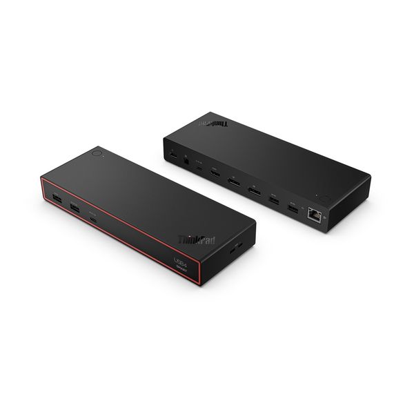 TP USB4 Smart Dock - 135W EU Dokovací stanice, USB4 40 Gb/s, 4× 4K displej, PD 3.1 100W, 2× DP 1.4, HDMI 2.1, 5× USB, Gigabit Ethernet, cloudová správa LAFM,