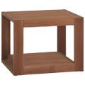 vidaXL Nástenná kúpeľňová skrinka 45x45x35 cm masívne teakové drevo