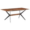vidaXL Jedálenský stôl 180x90x76 cm mangovníkový masív