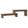 vidaXL Zostava TV skriniek 180,5 x 30 x 43 cm Staré drevo