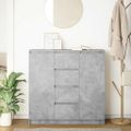 vidaXL Komoda so zásuvkami 100,5x35x98,5 cm kompozitné drevo