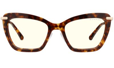 GUNNAR kancelárske/herné okuliare ANNA TORTOISESHELL číre sklá BLF 35 GUNNAR focus Okuliare, kancelárske, herné, hnedo-zlaté obrúčky, číre sklá