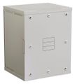 Rozvaděč nástěnný SENSA 15U 500mm, dveře sklo, RAL 7035, SENSA-15U-65-11-G Rozvadec, nástenný, 19", výška 15U, 600x600, nosnost 45kg, jednodílný, šedý