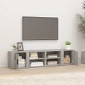 vidaXL TV skrinky 2ks betónovosivé 80x31,5x36 cm spracované drevo