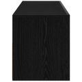 vidaXL TV skrinka 90 x 35 x 40 cm Čierny dub Kompozitné drevo