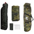 vidaXL Rybársky stan s rýchlym uvoľnením Pre 4 osoby Svetlý camouflage