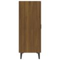 vidaXL Komoda hnedý dub 70x34x90 cm spracované drevo