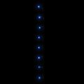 vidaXL LED reťaz s 600 LED diódami modrá 60 m PVC