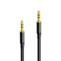 Maxlife audio kábel jack 3,5 mm - jack 3,5 mm 1 m čierny