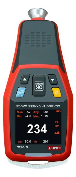 Tester hrúbky laku UNI-T UT343D Tester tloušťky laku UNI-T UT343D