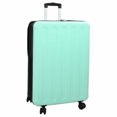 vidaXL Kufor so zámkom Mätovo zelená 50 x 30 x 76 cm ABS plast