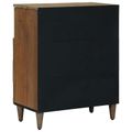 vidaXL Servírovacia skriňa Hnedá 60 x 33,5 x 75 cm Masívne mango drevo