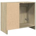 vidaXL Skrinka pod umývadlo, dub sonoma 63x30x54 cm, kompozitné drevo