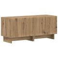 vidaXL 5-dielny LED TV kabinet Dub artisan Kompozitné drevo