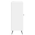vidaXL Servírovacia skriňa Biela 66 x 34,5 x 90 cm Kompozitné drevo