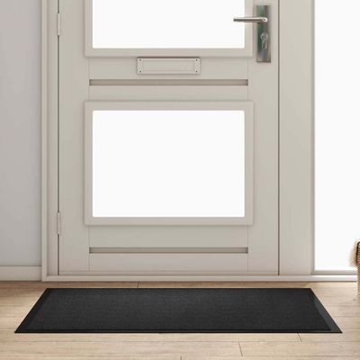 vidaXL Rohož Antracit 60 x 40 x 1.2 cm Teddy látka