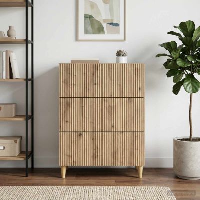 vidaXL Zásuvkový kabinet 66 x 34,5 x 90 cm Kompozitné drevo
