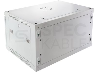 RACK skriňa závesná NEKU TS 19" 6U 350mm, sv. šedá, na samozostavenie RACK skříň závěsná NEKU TS 19" 6U 350mm, sv. šedá, k samosestavení