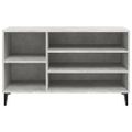 vidaXL Botník betónovo sivý 102x36x60 cm spracované drevo