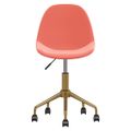 3086099 vidaXL Swivel Dining Chairs 4 pcs Pink Velvet(2x333500)