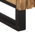 vidaXL Komoda 60x34x75 cm, surový mangový masív