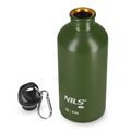 Nerezová turistická fľaša NILS Camp NC3801 zelená 500 ml
