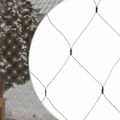 vidaXL Vianočná svetelná sieť biela 4x4 m 544 LED interiér exteriér