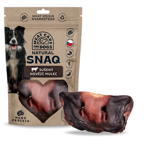 DOG SNAQ 99170 doplnkové krmivo pre psy - sušený hovädzí mulec 1KS