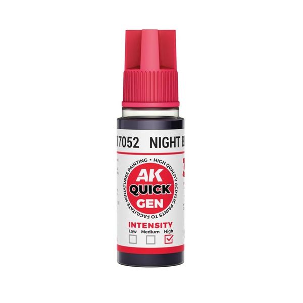 AK Interactive: Quick Gen - Night Black 18 ml