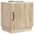 vidaXL Nočný stolík Dub sonoma 43 x 34,5 x 47 cm Kompozitné drevo