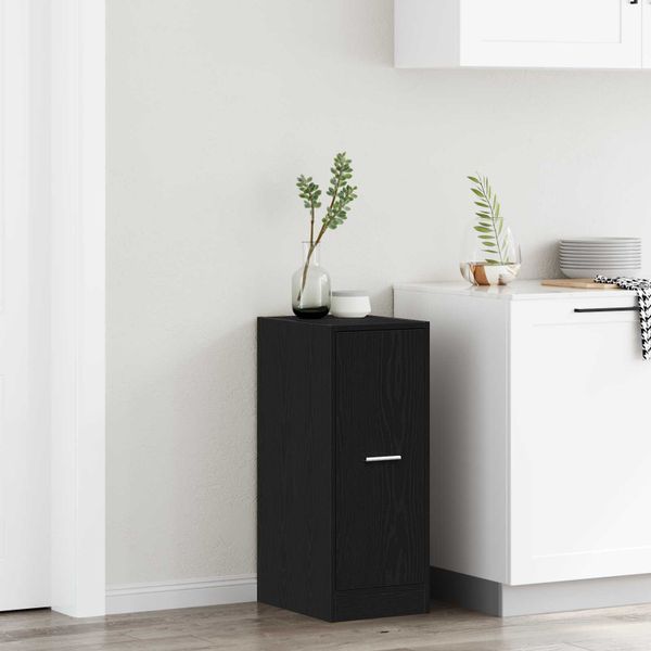 vidaXL Lekárenský kabinet Čierny dub 30 x 41 x 77.5 cm