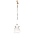 vidaXL Industriálna závesná lampa 25 W biela 109 cm E27