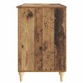 vidaXL Stôl Staré drevo 142,5 x 50 x 75 cm Kompozitné drevo