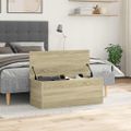 vidaXL Úložný box dub sonoma 90x35x35 cm spracované drevo
