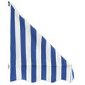 vidaXL Bistro markíza modro-biela 400x120 cm
