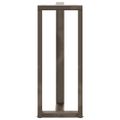 vidaXL Nohy barového stola v tvare T, 2 ks, čierne, 40x35x(100-101) cm, oceľové