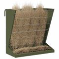 vidaXL Feeder na seno Olivovo zelená 71 x 33 x 70 cm 5 kg