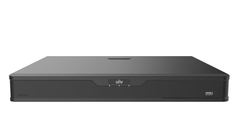 Uniview NVR302-08B-P8-IQ, 8 kanálov, až 12MP, až 2x10TB HDD, PoE 8ch (130W budget), SMART VCA, SIP by