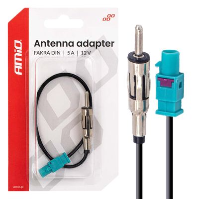 Anténny adaptér FAKRA DIN 5A 12V AMiO-04443