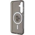 Puzdro Karl Lagerfeld pre Samsung Galaxy S24 KLHMS24SHGKCNOK čierna matná MAGSAFE IML C