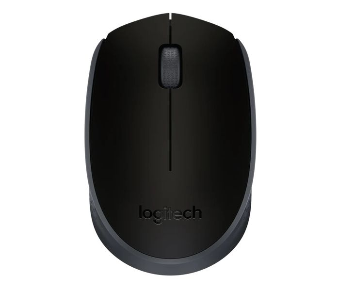 Logitech M171/Cestovná/Optická/1 000 DPI/Bezdrôtová USB/Čierna-šedá